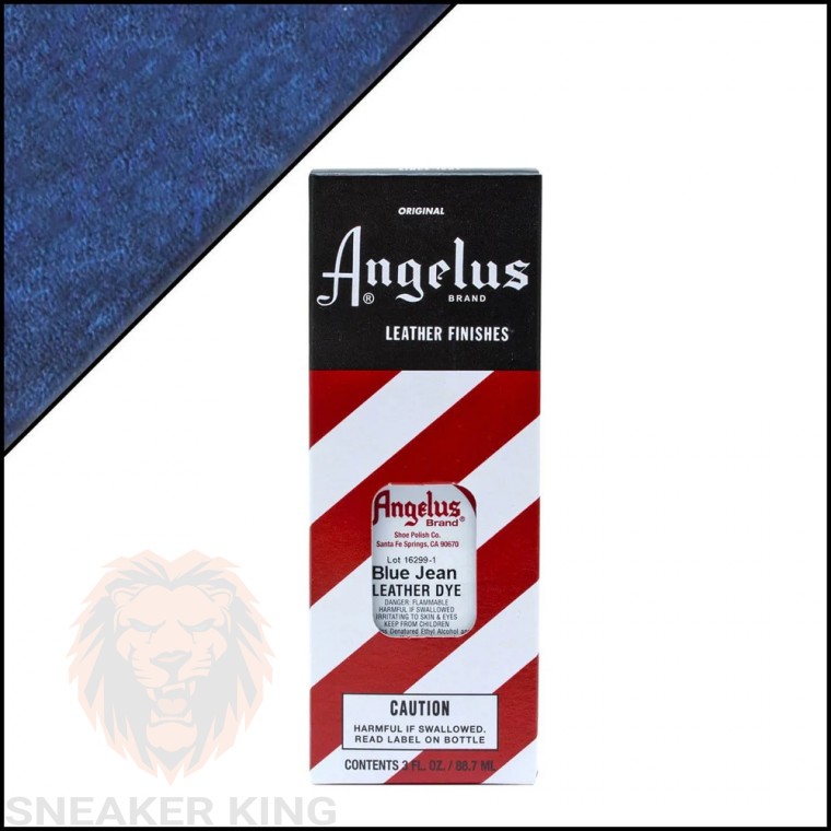 Барвник для шкіри Angelus leather dye Blue Jean (cиній джинс) made in USA